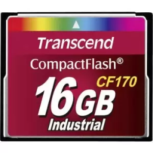 Transcend CF170 Industrial CompactFlash card 16 GB