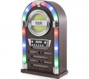 Itek Jukebox I60018CD Wireless Hi-Fi System Wood Finish