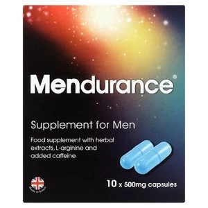 Mendurance Supplements For Him 10 Blue Capsules