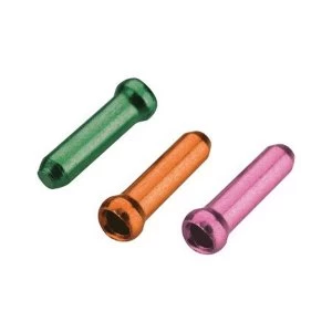 Jagwire Brake/Gear Cable Tips Combo Package Green/Orange/Pink 1.8mm