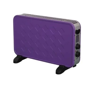 Connect It Connect It 2000W Convector Heater - Purple