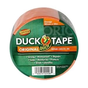 Duck Orange Cloth tape L25m W50mm