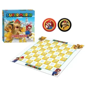Checkers: Super Mario VS Bowser Board Game