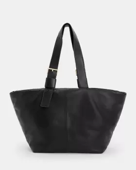 AllSaints Aika Leather Tote Bag
