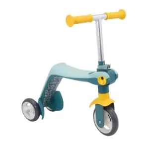 Smoby Reversible 2 In 1 Scooter - Grey