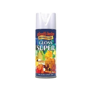 PlastiKote Gloss Super Spray Antique White 400ml