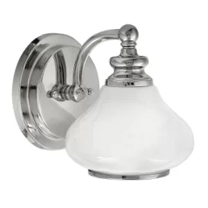 Ainsley 1 Light Indoor Wall Light Polished Chrome IP44, G9