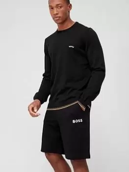 BOSS Ritom Knitted Jumper - Black, Size XL, Men