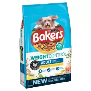 Bakers Weight Control Rich in Chicken with Country Vegetables - 12.5kg
