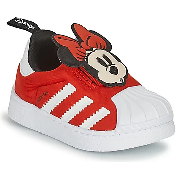adidas SUPERSTAR 360 I Girls Childrens Shoes Trainers in Red