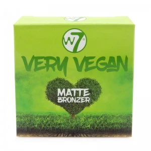 W7 Very Vegan Pressed Matte Bronzer Sun Kissed