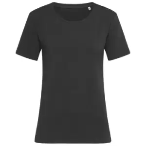 Stedman Womens/Ladies Stars T-Shirt (XL) (Black Opal)