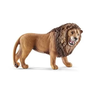 SCHLEICH Wild Life Lion Roaring Toy Figure