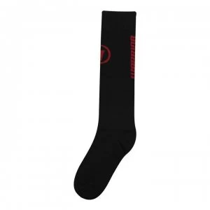 Warrior Pro Skate Socks Adults - Black/Red