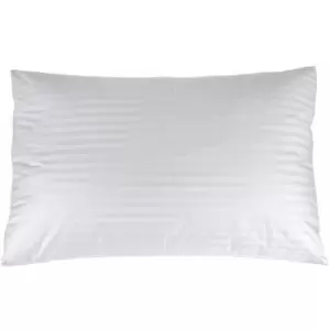 Air Flow Pillow Super Microfibre Extra Fill, 48 x 74cm - White - Homescapes