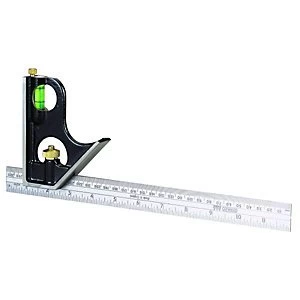 Stanley 0-46-151 Combination Square - 300mm/12in