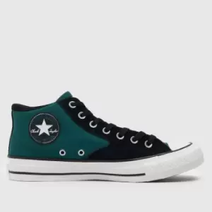 Converse all star malden street trainers in Black & green