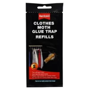 Rentokil FMP14 Clothes Moth Glue Trap Refi