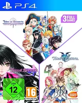 Tales of Vesperia, Tales of Berseria & Tales of Zestiria Compilation PS4 Game