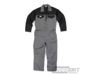 Tough Grit 936281 Zip-Front Coverall Charcoal XS