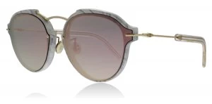 Christian Dior Eclat Sunglasses White / Marble GBZ 0J 60mm