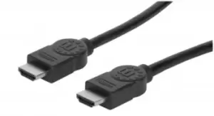 Manhattan HDMI Cable, 4K@30Hz (High Speed), 2m, Male to Male,...