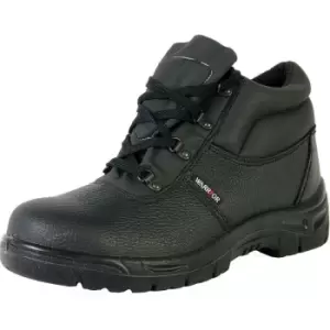 Warrior Mens Chukka Work Safety Boots (11) (Black) - Black