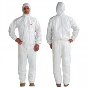 4532+AR Coverall White Type-5/6 (M)