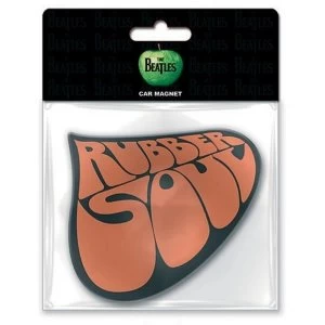 The Beatles - Rubber Soul Rubber Magnet