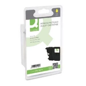 Q-Connect Brother Remanufactured Yellow Inkjet Cartridge LC985Y