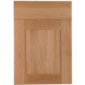Cooke Lewis Chesterton Solid Oak Drawerline door drawer front W500mm Pack of 1