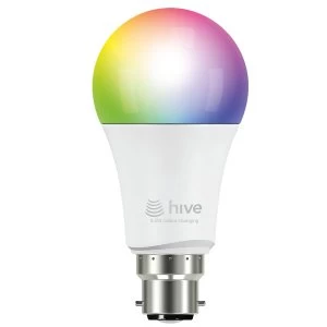 Hive Active Light 9.5W Bayonet Bulb - Colour Changing