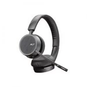 Poly Plantronics Voyager 4220 Office On-Ear USB Bluetooth Wireless Headset