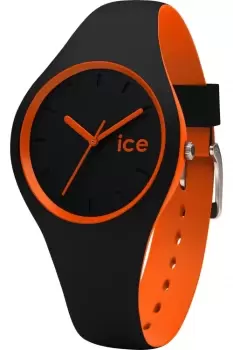 Ladies Ice-Watch Duo Black-Orange Watch 001528