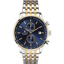 Accurist Blue And Two Tone 'Exclusive' Watch - 7279
