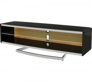 AVF Options Portal 1500 mm TV Stand with 4 Colour Settings, Black
