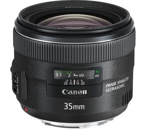 Canon EF 35mm f/2 IS USM Standard Prime Lens