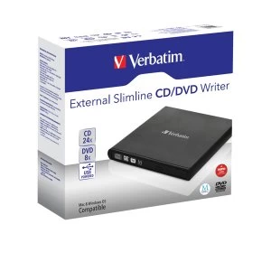 Verbatim External Slimline CDDVD Writer 98938