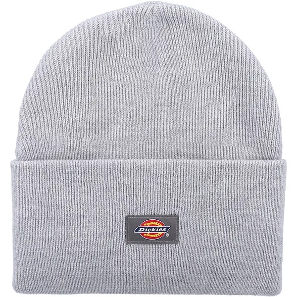 Dickies Mens Acrylic Cuffed Warm Winter Beanie Hat One Size heather grey DIC035-GREY-ONE