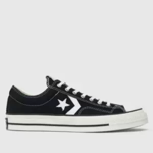 Converse Black & White Star Player 76 Trainers
