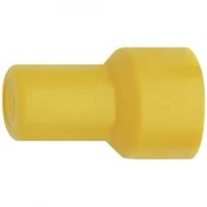 End connector 4 mm2 6 mm2 Insulated Yellow
