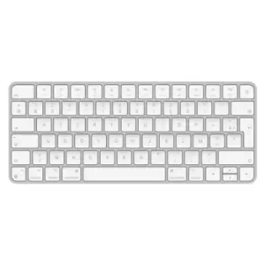 Apple Magic keyboard USB + Bluetooth AZERTY French Aluminium White