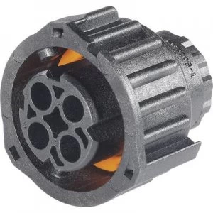 TE Connectivity 1 968968 1 Bullet connector Socket straight Series connectors DIN 72585 Total number of pins 4 1 pc