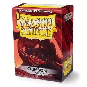 Dragon Shield Classic Crimson Card Sleeves - 100 Sleeves
