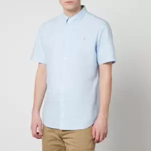 Farah Brewer Short-Sleeved Cotton Shirt - XL