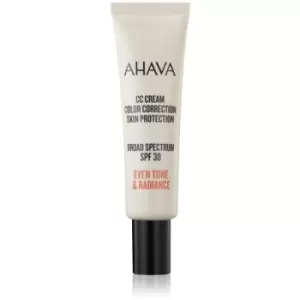 Ahava CC Cream Color Correction CC Cream for Even Skintone SPF 30 30ml