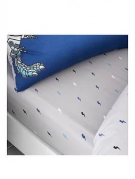 Catherine Lansfield Catherine Lansfield Dinobot Fitted Sheet - Single