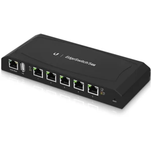 Ubiquiti ES-5XP EdgeSwitch XP 5 Port Industrial 24V Passive POE Gigabit Network Switch UK Plug