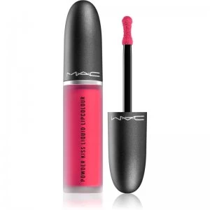 MAC Cosmetics Powder Kiss Liquid Lipcolour Liquid Matte Lipstick Shade Billion $ Smile 5ml