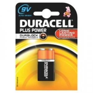 Duracell 9V Plus Batteries PK1